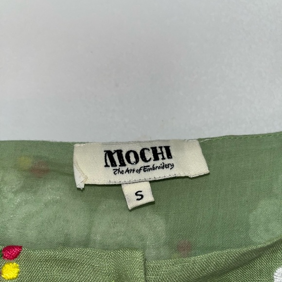 ALL THINGS MOCHI KAY DRESS GREEN FLORAL Size Small - Picture 6 of 14